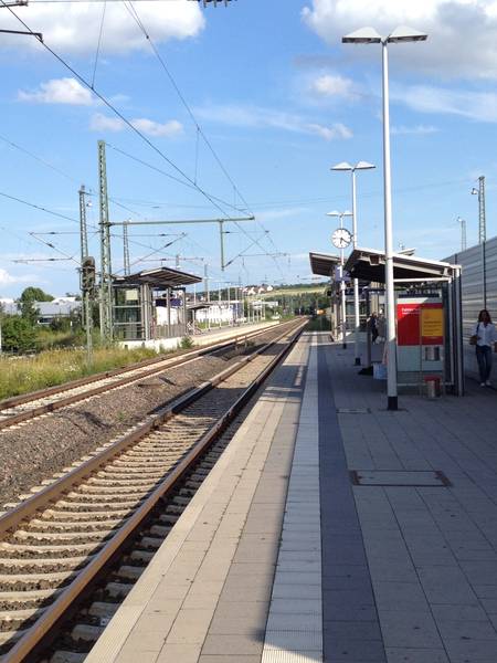 Bahnhof Bodenheim Rheinland Pfalz