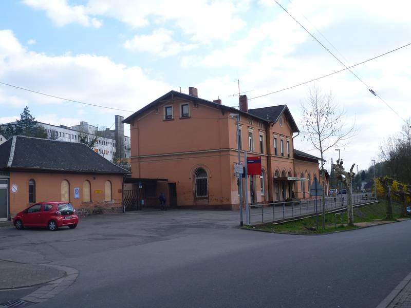 Empfangsgebäude der Bahnhofs Ottweiler