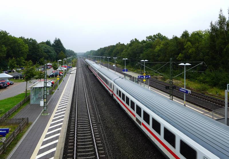 Bahnhof Lauenbrück im Landkreis Rotenburg (Wümme).