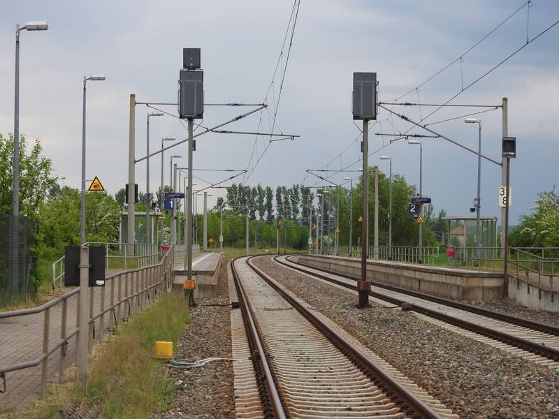 Bahnhof Etzleben, Thüringen