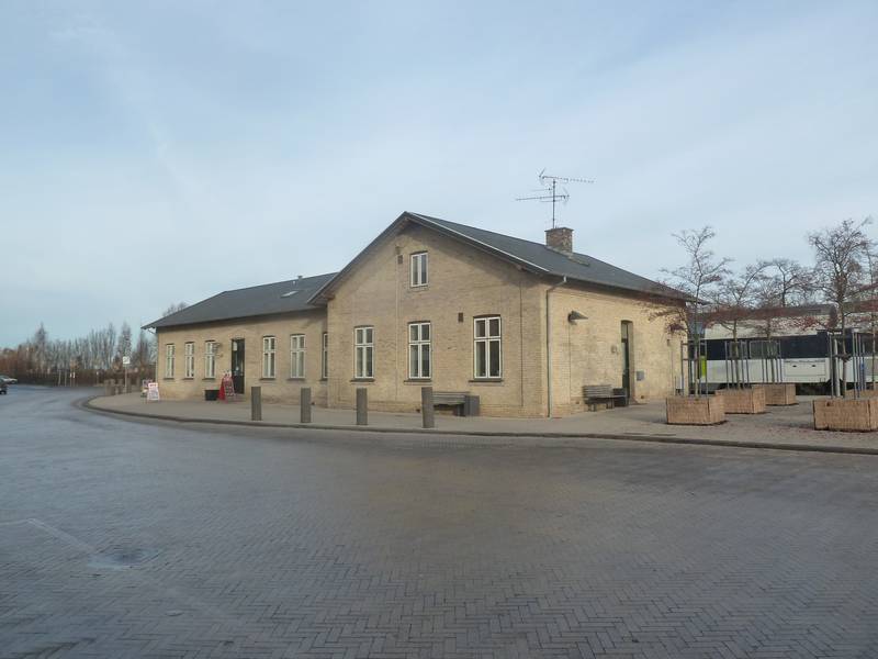 Tølløse Station on Nordvestbanen in Denmark.
