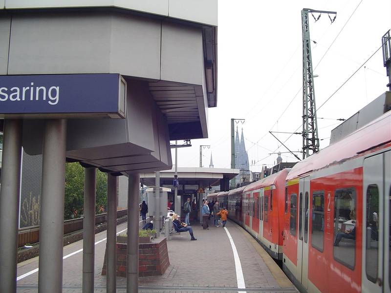 Hansaring Railway Station, Cologne, Germany