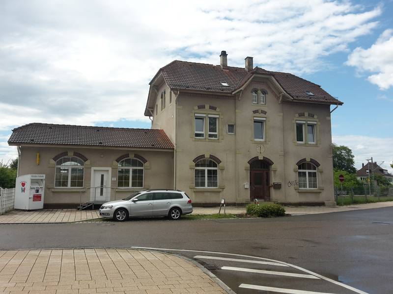 Laupheim city station