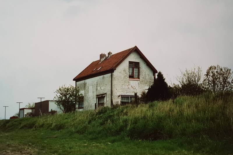 Halte IJweg in Hoofddorp in 1991 (foto: Daniel van der Ree)