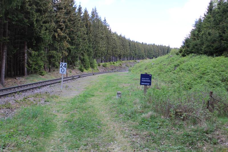 train station Heinersdorf (b Lobenstein)
