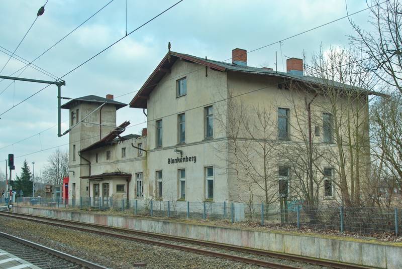 Bahnhof Blankenberg - Empfangsgebäude Hauptbahn