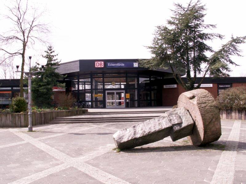 Bahnhofsvorplatz Eckernförde