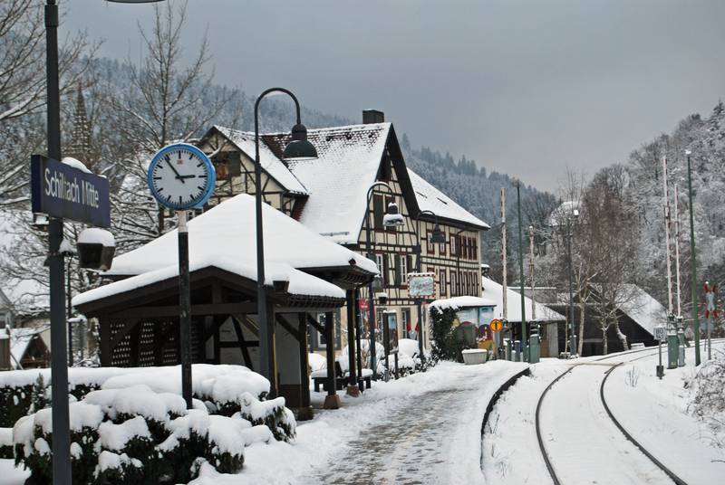 Bahnhof Schiltach Mitte
