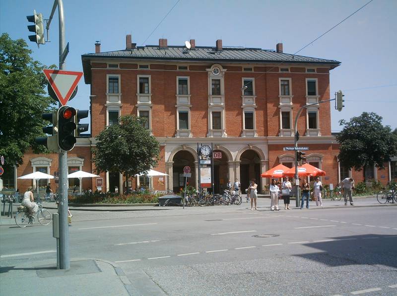 Main building of Pasing railway station (Munich)
