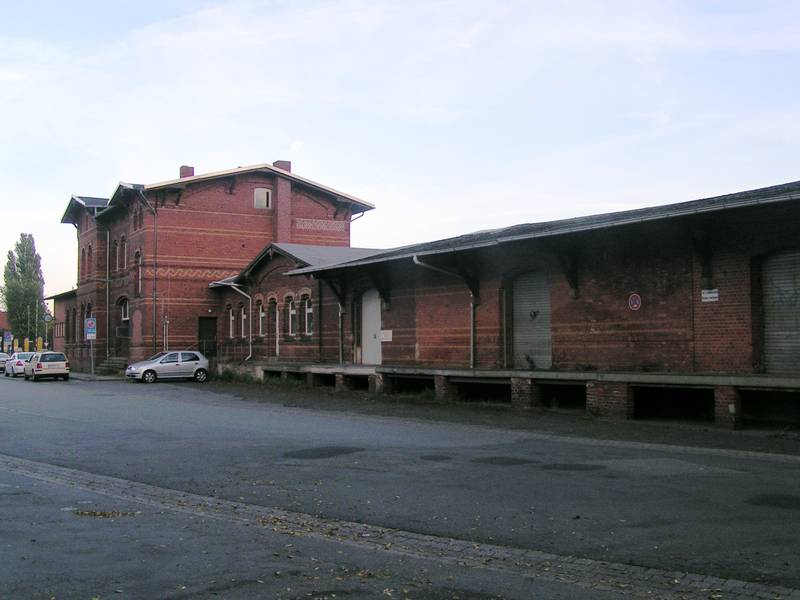 "Gifhorn Stadt" railroad station in Gifhorn, Germany