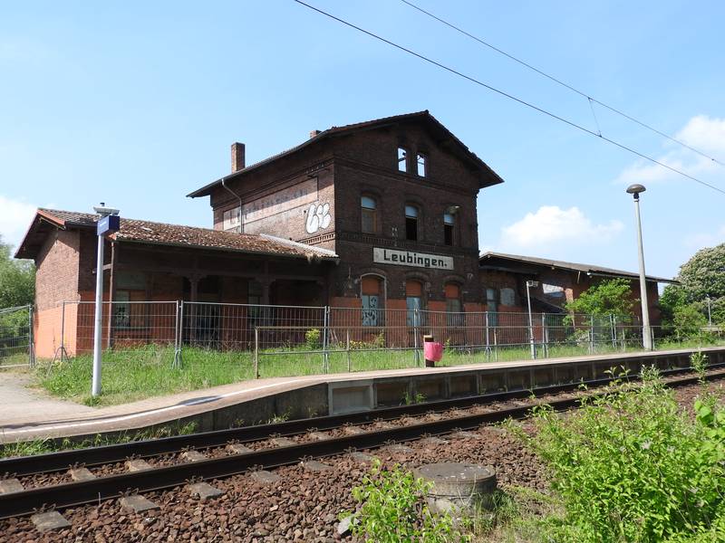 Bahnhof Leubingen, Thüringen