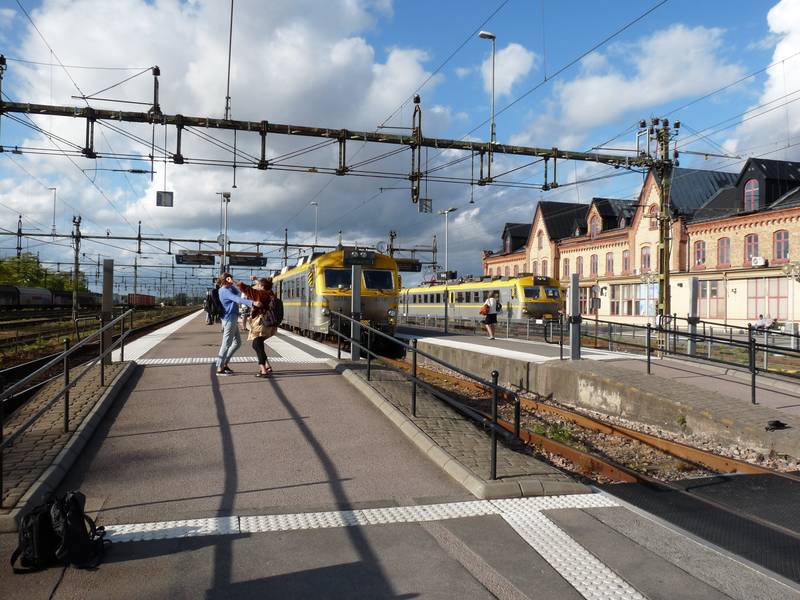Het station van Varberg