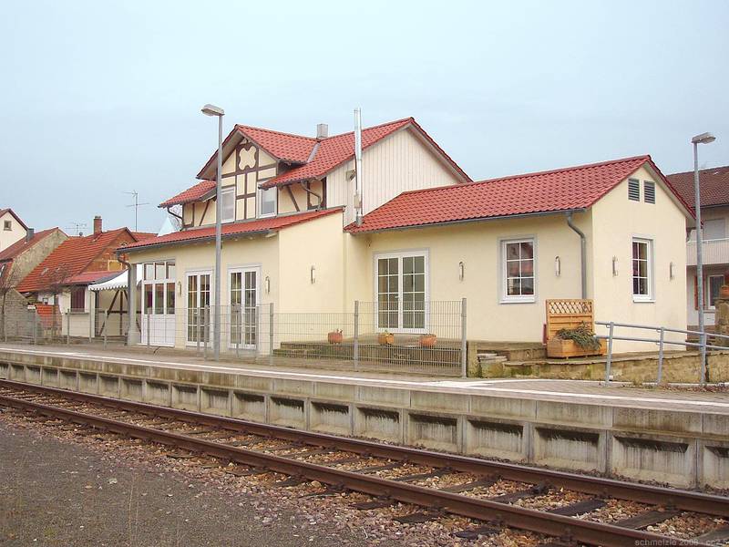 Alter Bahnhof in Siegelsbach