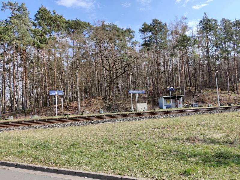 Bahnhof von Eschenbach (Markt Erlbach)