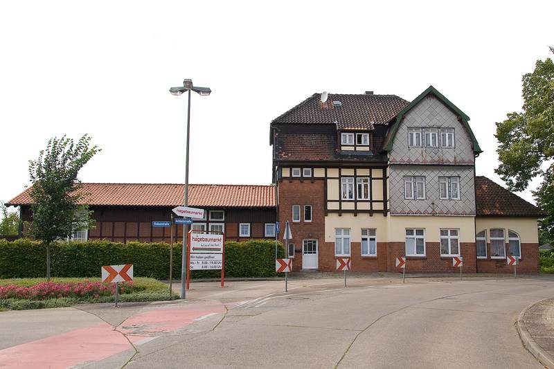 Dannenberg West station. The building is used for living today.