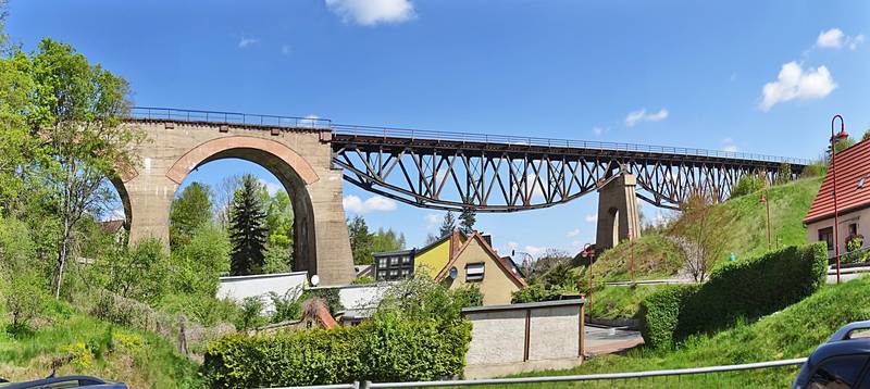 Hagenbach-Viadukt der Wipperliese in Mansfeld
