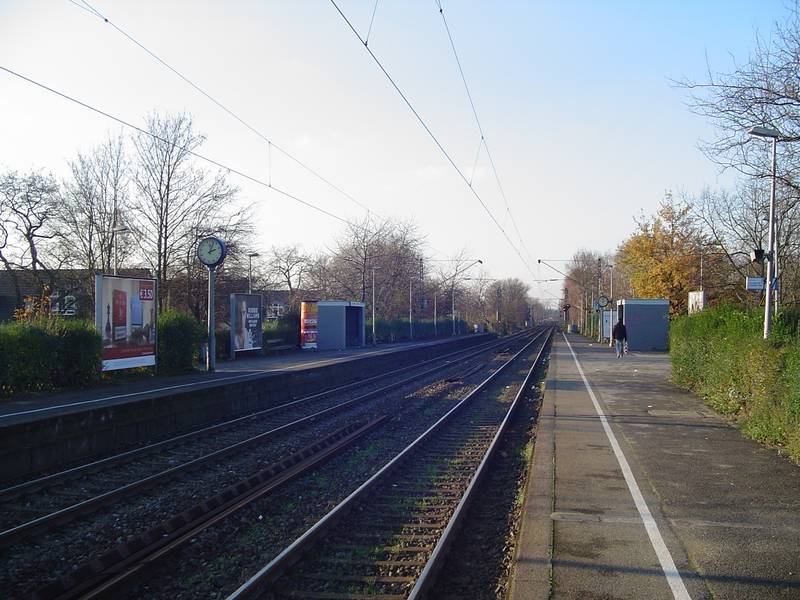 Düsseldorf-Rath Mitte S-Bahn stop, Germany