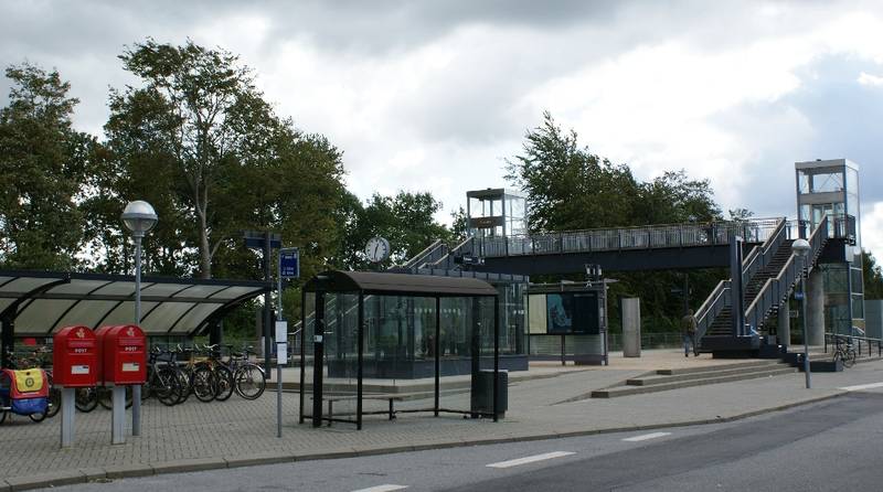 Støvring railwaystation, Rebild kommune, Denmark