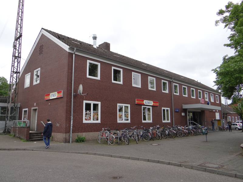 Railway Station Verden (Aller), Germany.