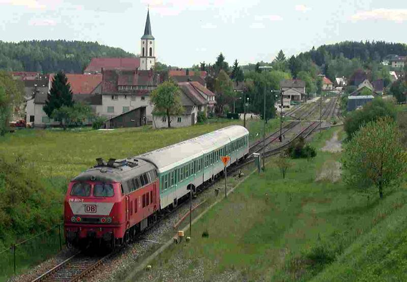 Regionalexpress in Löffingen