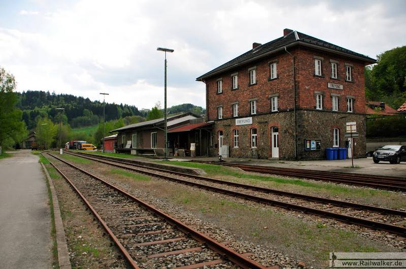 Der Bahnhof Freyung, fotografiert von C. Jobst