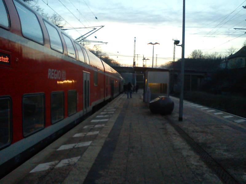 Ein Bild vom Bahnhof Frankfurt (Oder)-Rosengarten.