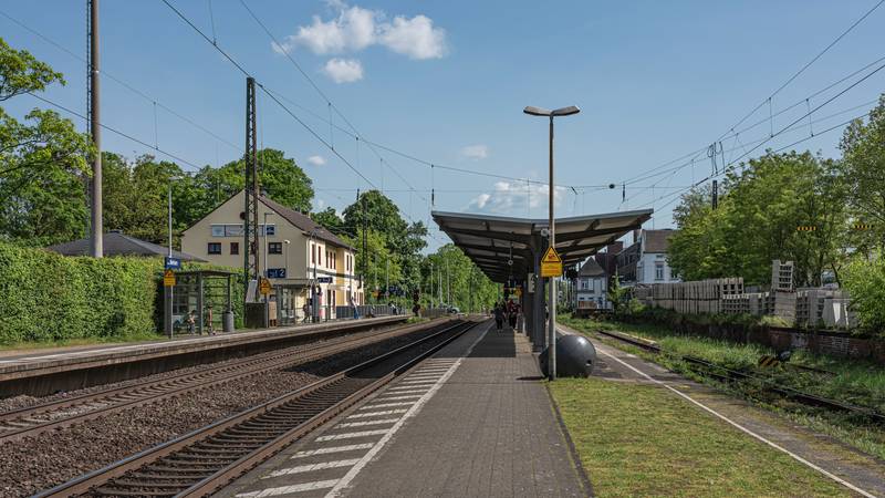 Train station Bonn-Mehlem, North Rhine-Westphalia, Germany