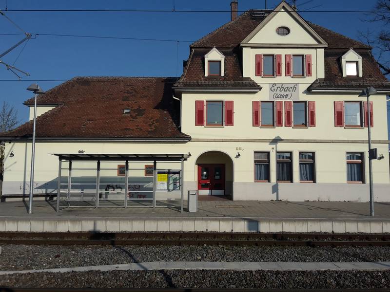 Erbach (Württ.) train station