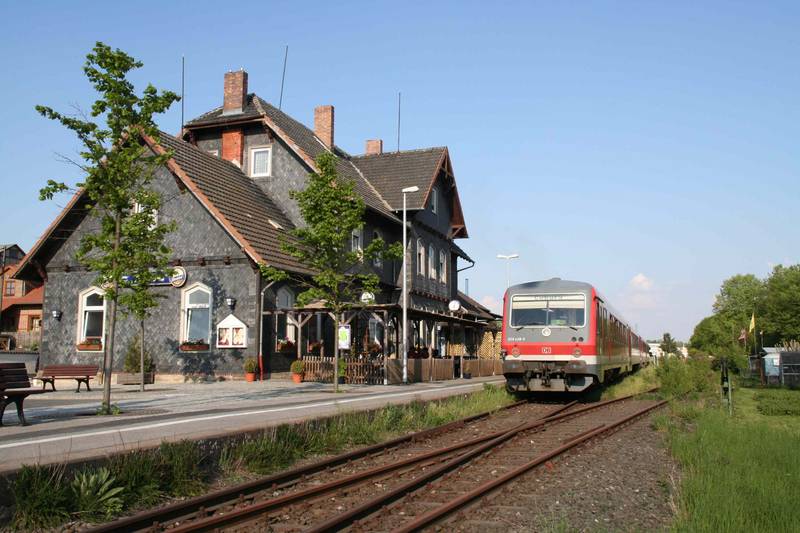 Bahnhof Bad Rodach im Landkreis Coburg