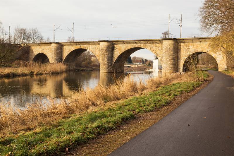 Döbeln, Saxony, Viaduct Großbauchlitz