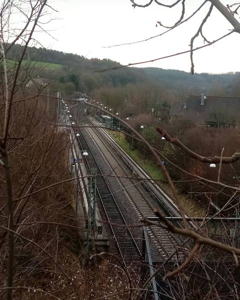 Haltepunkt Zimmern bei Seckach Bahnstrecke Neckarelz-Osterburken
