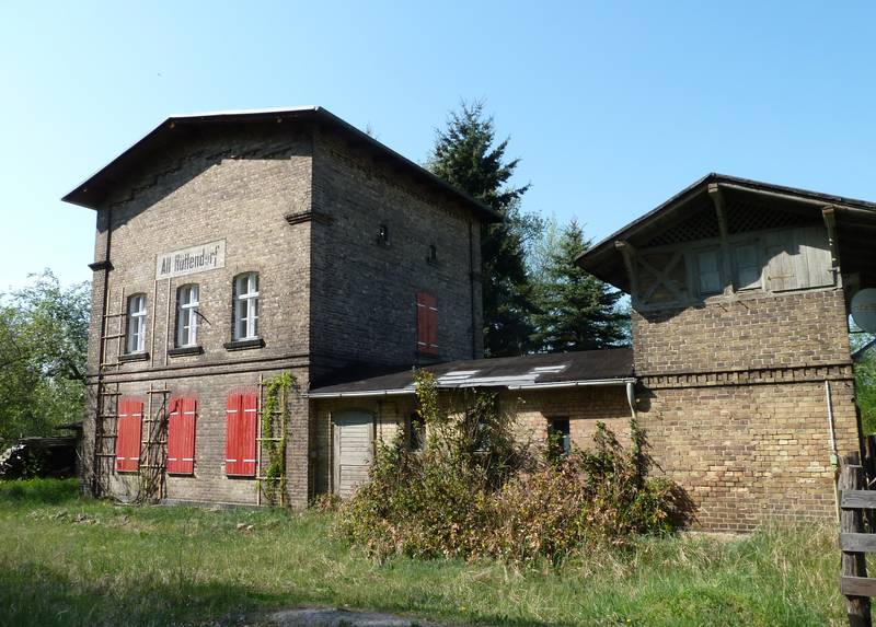 Bahnhof Althüttendorf, Wohnhaus, Kulturdenkmal