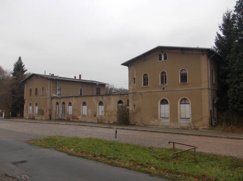 Rosswein train station (Mittelsachsen district, Saxony)