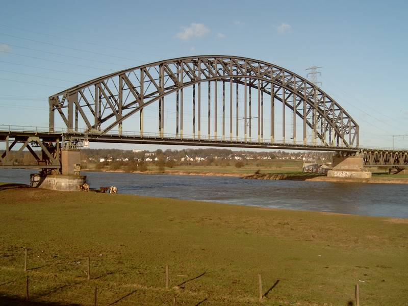 Arnhem, de spoorbrug