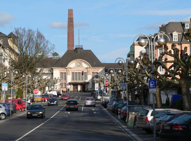 Bahnhofsallee in Bad Nauheim