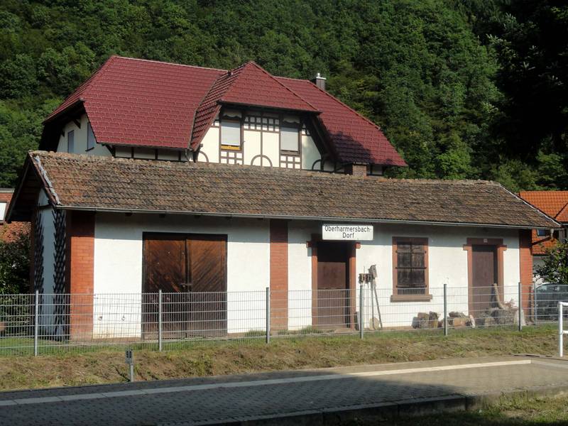 Stationsgebäude Oberharmersbach Dorf.