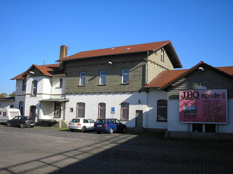 Der Bahnhof Erfurt Nord in Erfurt.