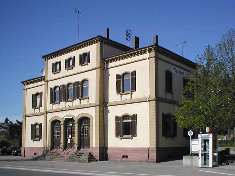 Bahnhof von Waibstadt