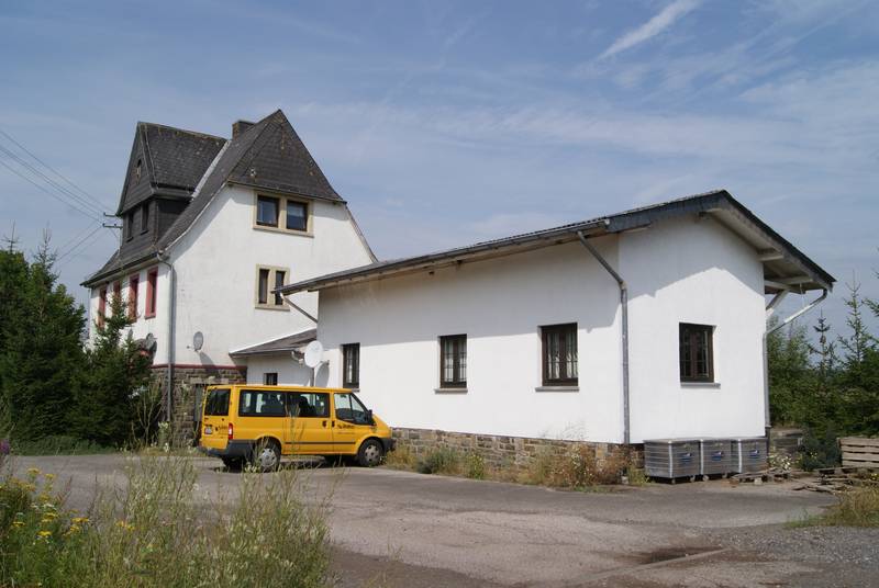 train station building Losheim/Eifel