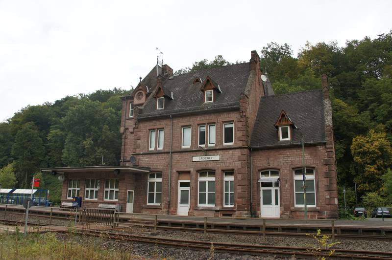 Speicher train station; Eifelbahn