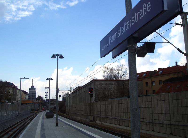 Bahnhof Augsburg Haunstetter Straße