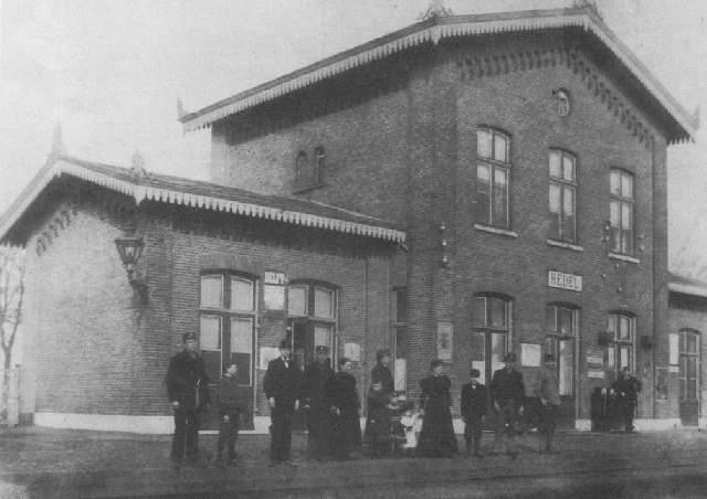 Station Hedel rond 1900, bron: stationsweb.nl.