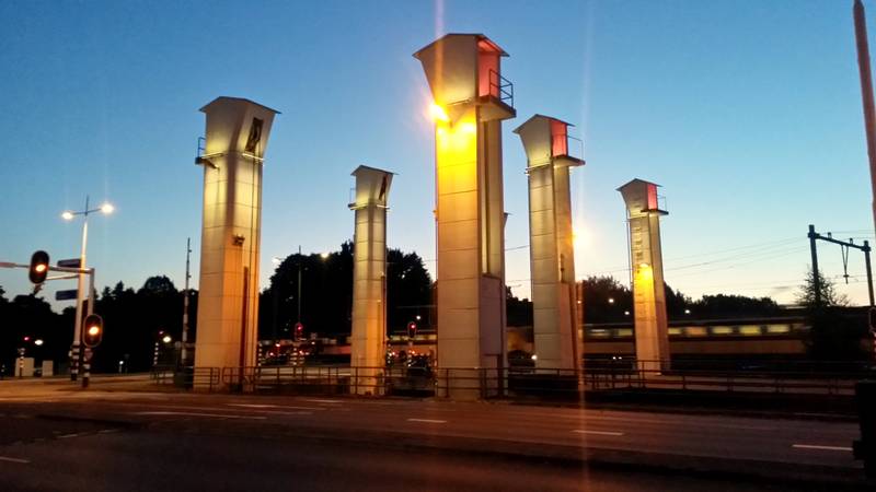 2014-07-23 Railway bridge over the Zuid-Willemsvaart in Helmond.