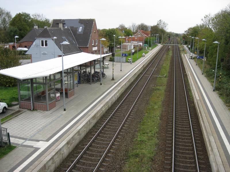 Morsum Station, Island of Sylt, Germany