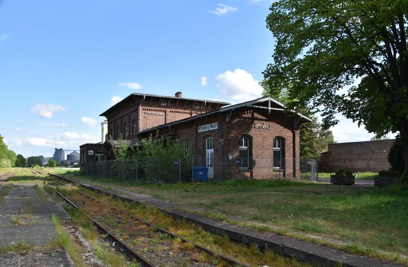 Bahnhof in der Bahnhofstraße in Wittenburg