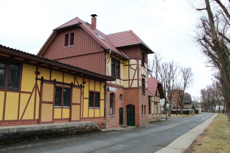 train station Bürgel