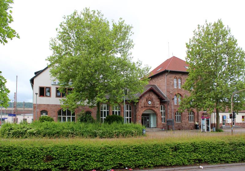 Dillingen, Landkreis Saarlouis, Saarland: Bahnhof Dillingen (Saar)