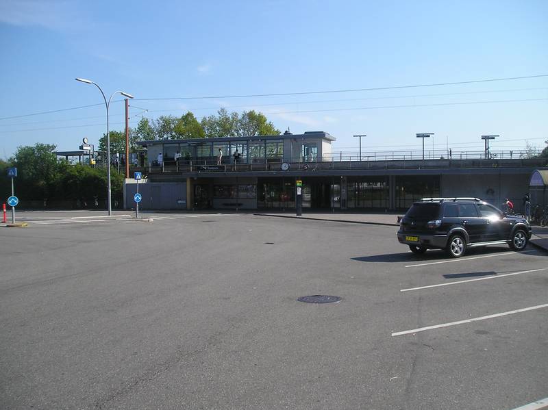 Copenhagen S-train station Rødovre.