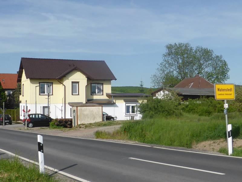 Ehemaliger Bahnhof in Watenstedt.