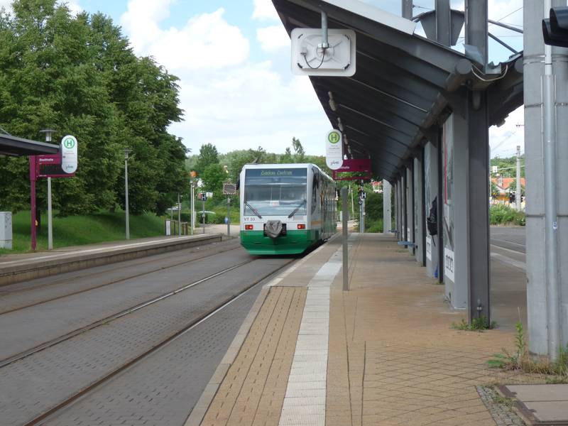 Vogtlandbahn in Zwickau